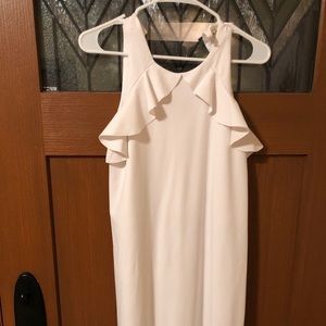 White cocktail dress